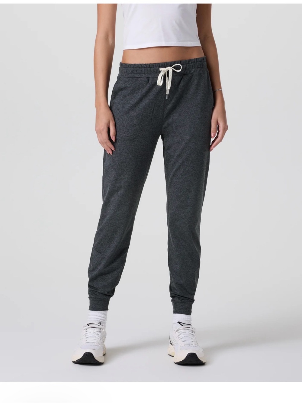 Vuori Charcoal Drawstring Track Joggers